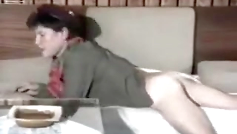 Milf gets a lesson in chillsic glass dildo  flats