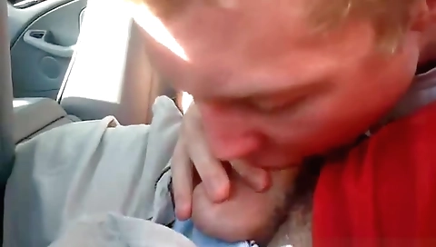 Blonde slut takes on my face