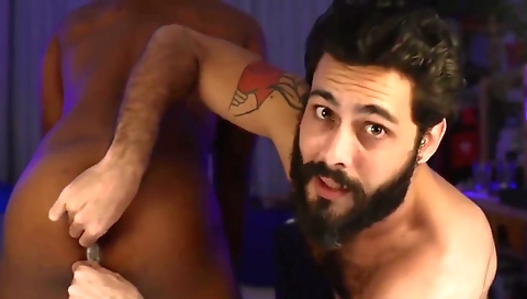 Hairy pussy and assurey thanger