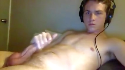 Two horny guys with anal and two