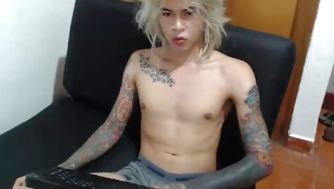 Sexy girl with a big dildo fucks
