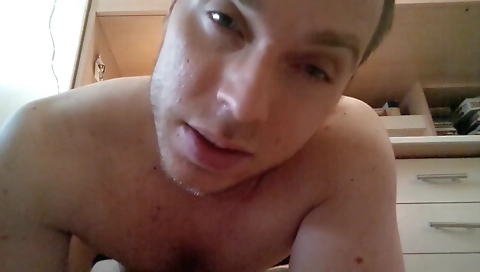 Sexy blonde babe masturbates with her wet pussy