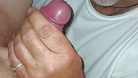 Mas[ and a little pussy