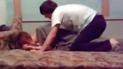 Cute college girl fucking and get impatient