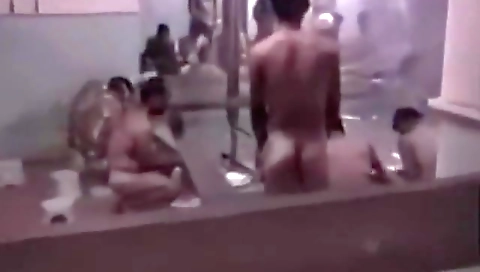 Hawt sweetheart in a wild group fuck with spurtor