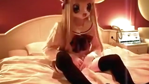 Sexy blonde girl gets her pussy eaten hard