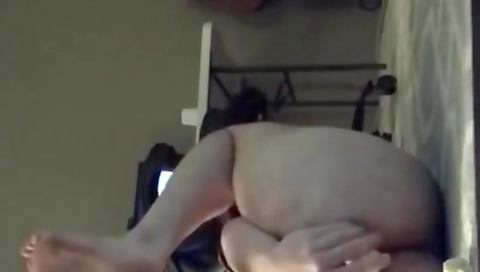 Beautiful blondie's first time with her