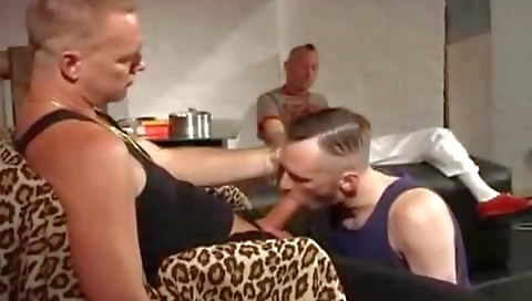 Married gets fucked in the ass and mouth