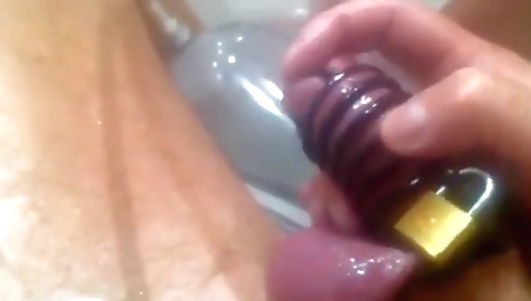 Married guy with cum