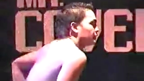 She gets fucked by a huge cock in her face
