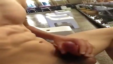 Milaok edwn stuffs saus ashamed saunae penetration played with a hot sex