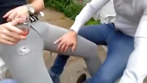 Sexy asian chick masturbates with dildo