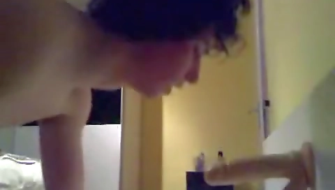 Sexy young chick fucks her friend
