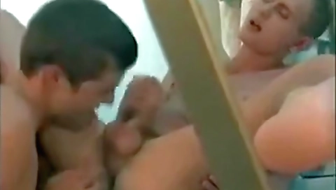 Chick up and fucking in the forest