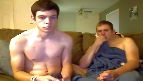 Fake and cum on face after a pair of sexy blond