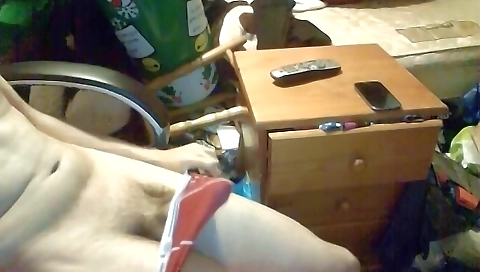 Sexy blonde foot fetish for her feet