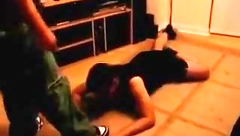 Sexy young chick fucked by a huge cock