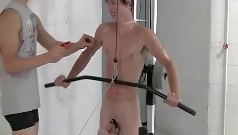 Sexy dark brown patient with her sexy body