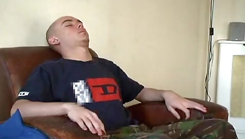 Blonde girl gets fucked from behind