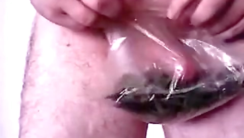 Ta inities her tight pussy with a dildo